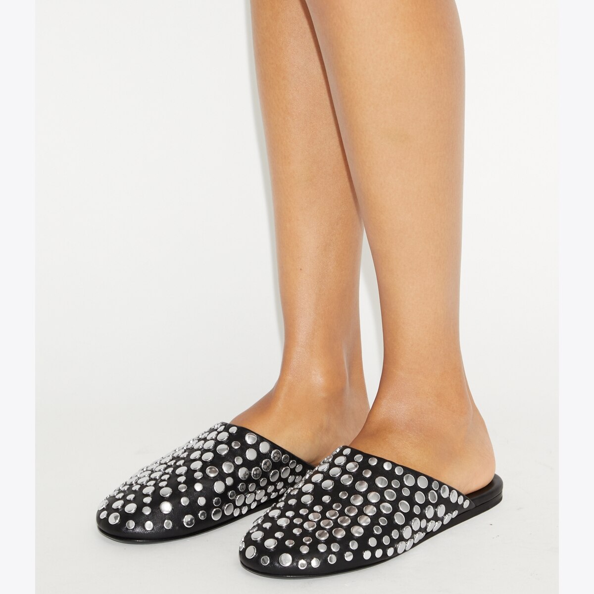 サンダル・ミュール Tory Burch FW25 STUDDED MULE (167049 006) Studded Mule: Women's Designer Flats | Tory Burch
