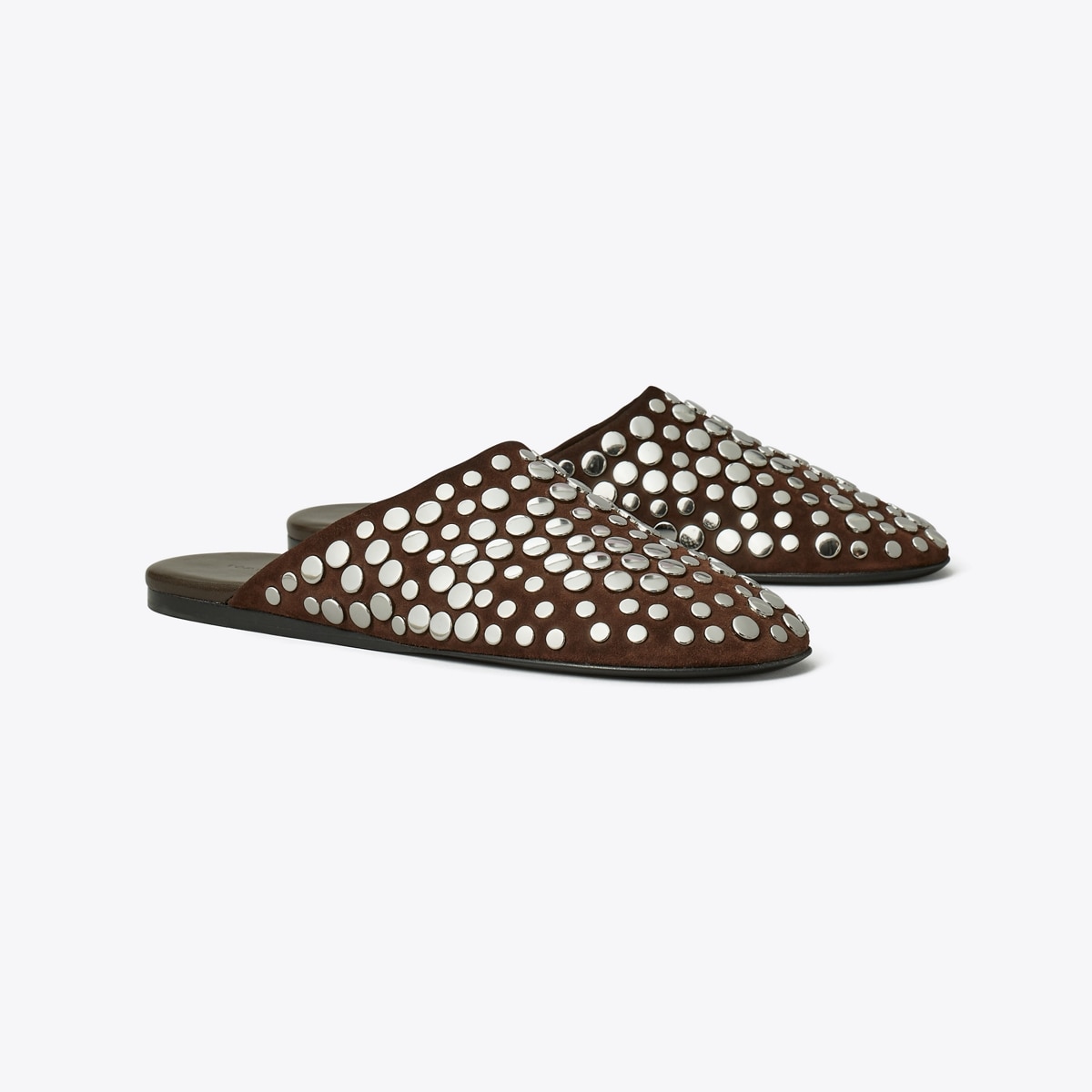 Studded Mule: Women's Designer Flats | Tory Burch Studded Mule: Women's Designer Flats | Tory Burch