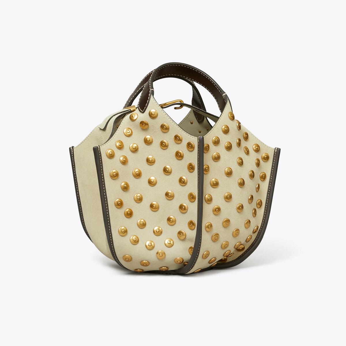 Studded Suede Lampshade Bag: Women's Designer Crossbody Bags | Tory Burch