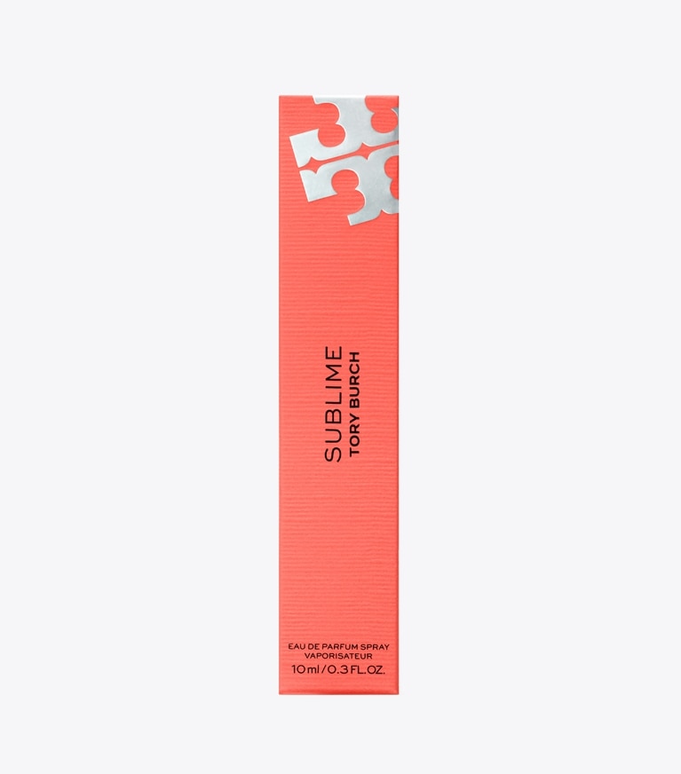 Tory Burch designer perfume Sublime Eau de Parfum Travel Spray, 10ml in SUBLIME RED front