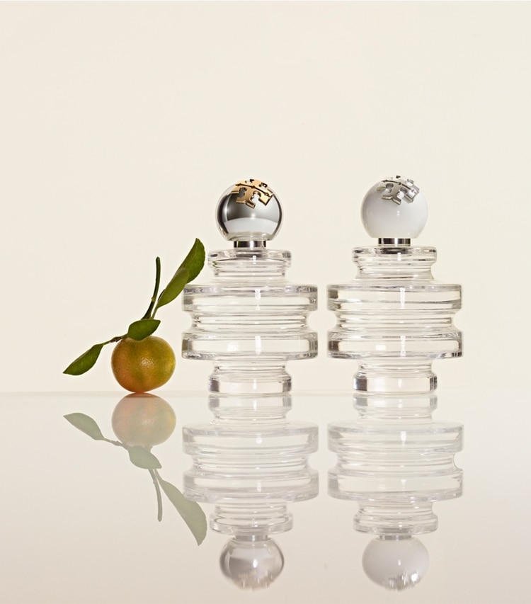 Tory Burch designer perfume Sublime Eau de Toilette 90ml in SUBLIME SILVER editorial