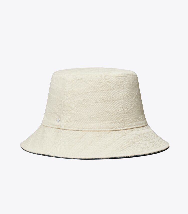 Tory Burch designer mützen Sublime Fischerhut in Sandshell front