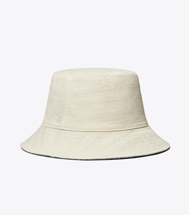Tory Burch designer mützen Sublime Fischerhut in Sandshell front