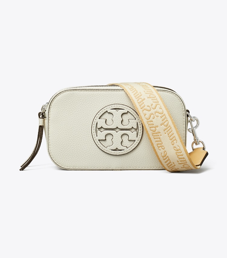 Tory Burch designer 財布 ミラー サブライム ストラップ in New Cream / Cantucci additional