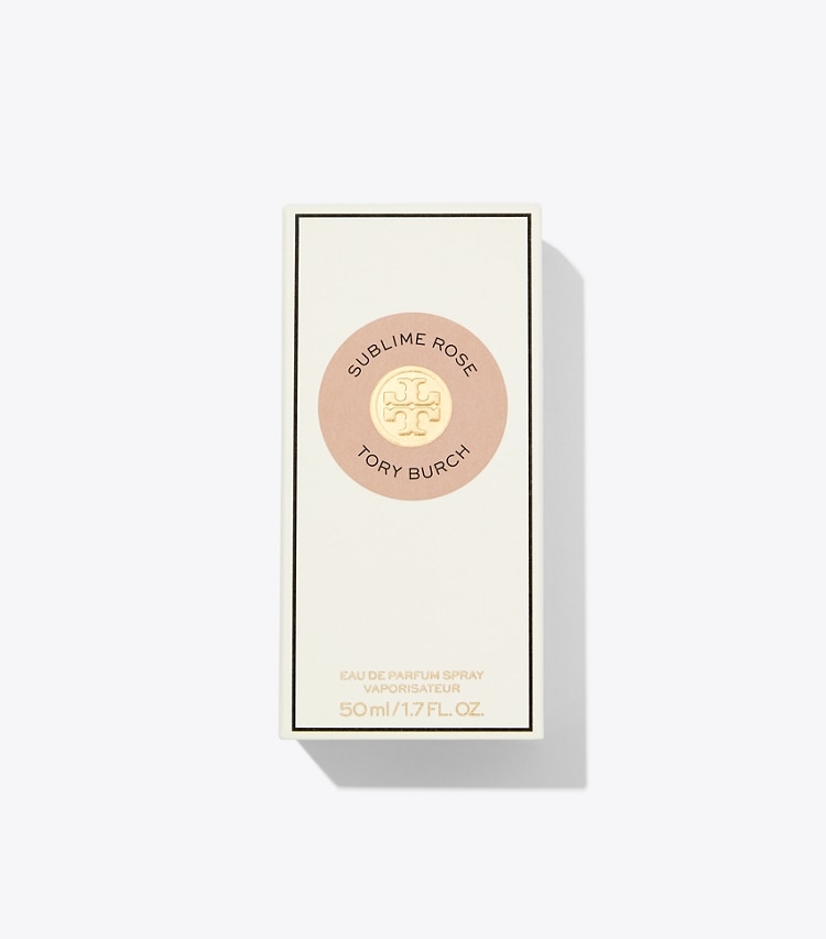 Tory Burch designer perfume Sublime Rose Eau de Parfum 50ml in SUBLIME ROSE detail