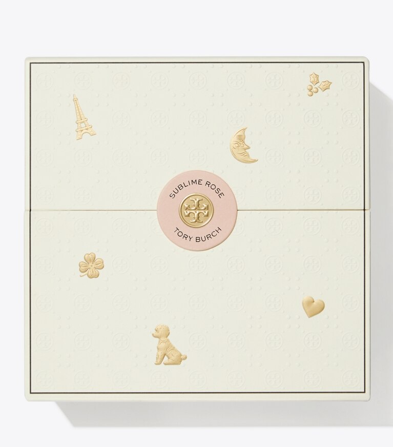 Tory Burch designer perfume Sublime Rose Gift Set  in SUBLIME ROSE PINK front