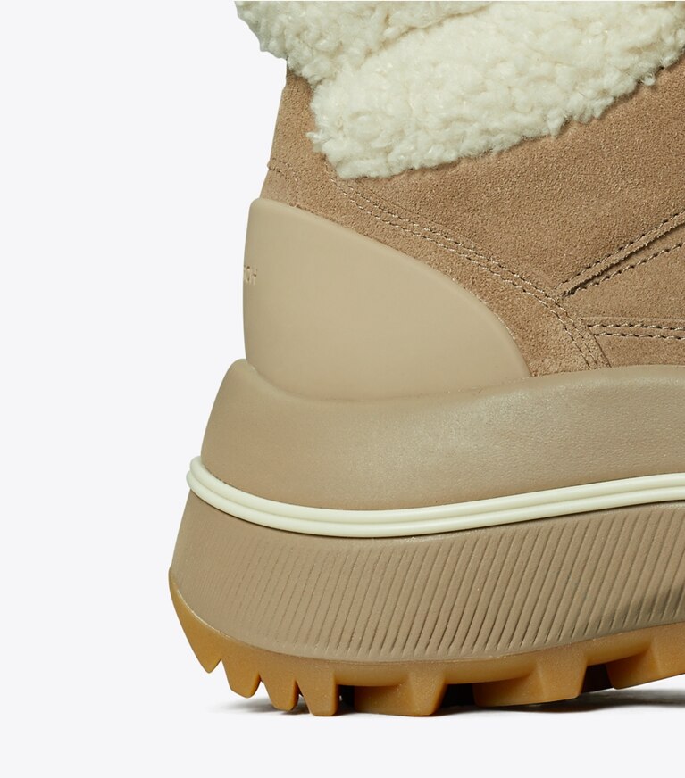 Tory burch on sale cooper shearling boot