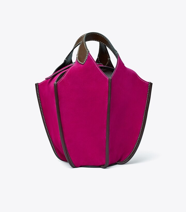 Suede Lampshade Bag: Women's Designer Crossbody Bags | Tory Burch