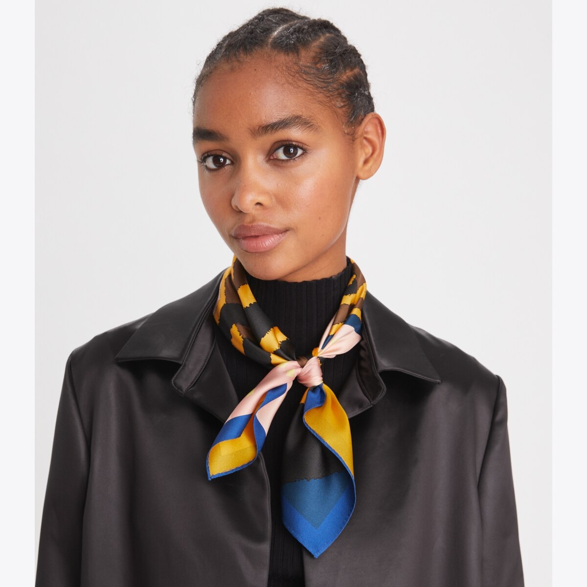 Surreal Tory Maze Neckerchief: Women's Designer Scarves