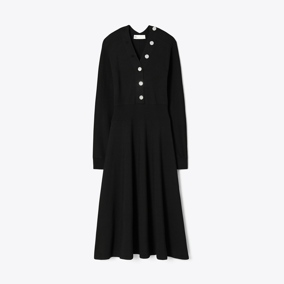Tory Burch Women's Sweater Dress - Black - Casual Dresses