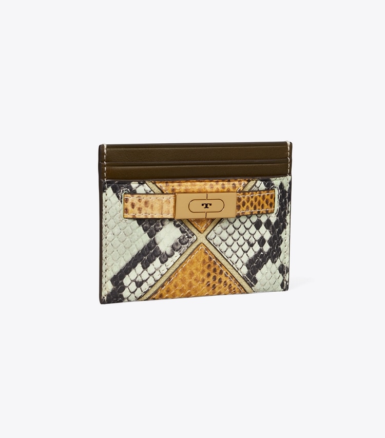 Tory Burch designer card cases T Diamond Card Case in Multi angle