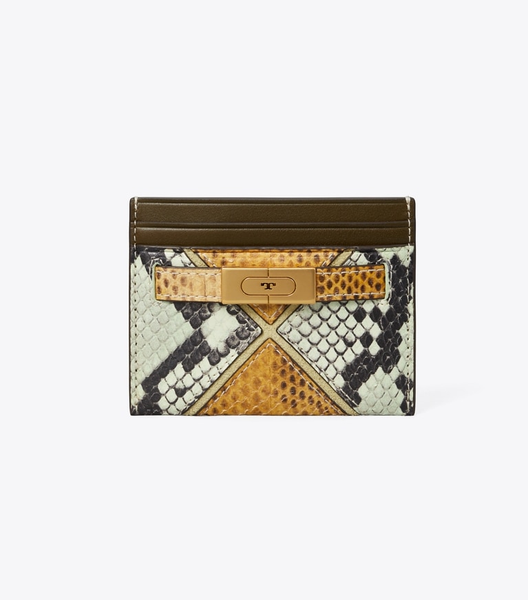 Tory Burch designer card cases T Diamond Card Case in Multi angle
