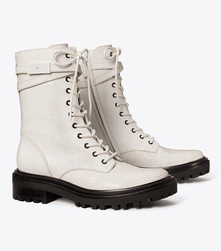 T Hardware Combat Boot: Women's Shoes | Ankle Boots | Tory Burch UK