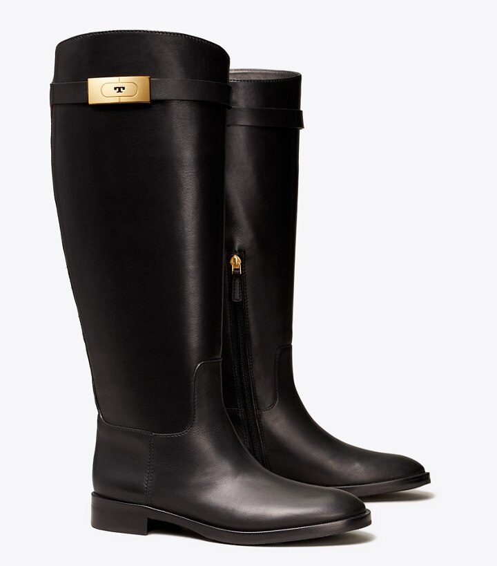 Tory Burch leather riding boots 
