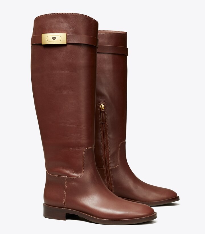 T-Hardware Riding Boot: Women's Shoes | Boots | Tory Burch UK