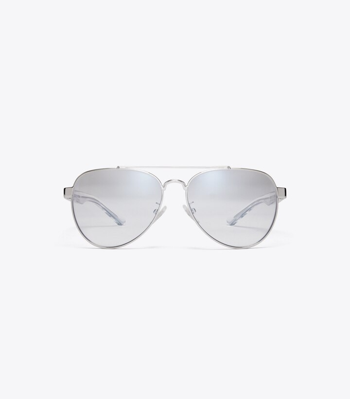 T-Logo Pilot Blue Light Filtering Eyeglasses: Women's Designer Sunglasses &  Eyewear | Tory Burch