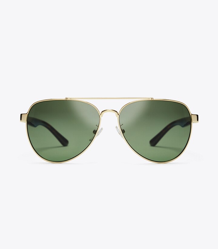 T-Logo Pilot Sunglasses, Polarized Lenses: Women's Accessories | Sunglasses  & Eyewear | Tory Burch EU