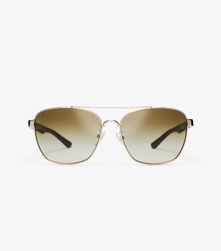 tory burch t logo sunglasses