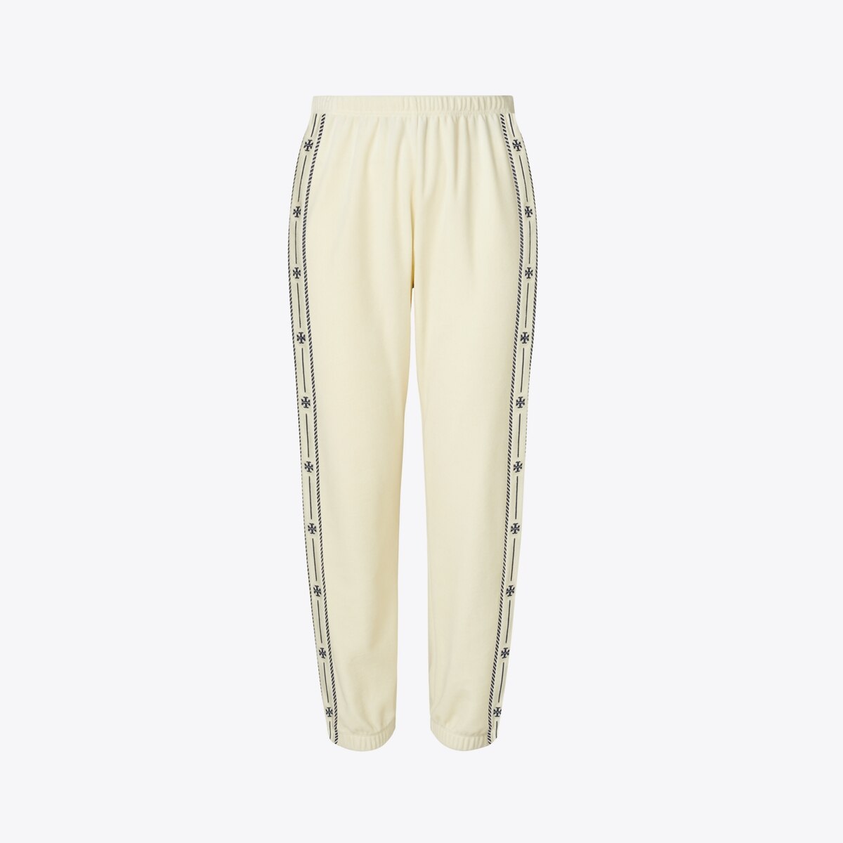 T Logo Velour Jogger: Women's Designer Bottoms | Tory Burch