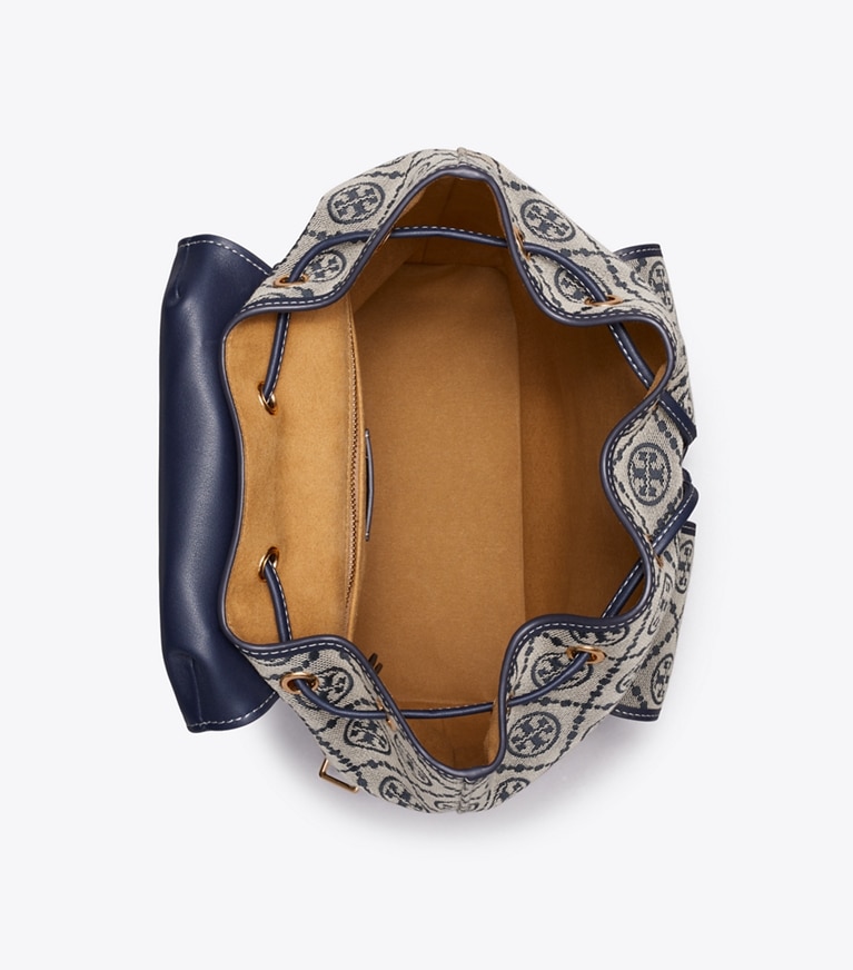 Tory Burch designer バックパック Tモノグラム バックパック in Tory Navy オーバーヘッド