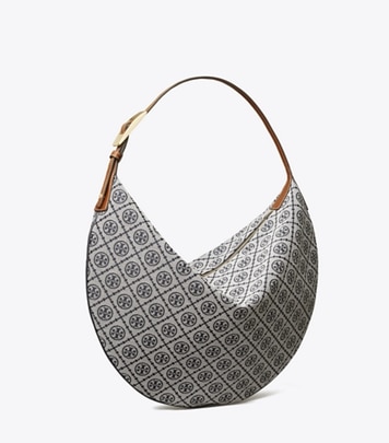 TORY BURCH Tモノクラムスモルシッフトトハック 166419 405 Tモノグラム スモールジップトート: レディース トートバッグ