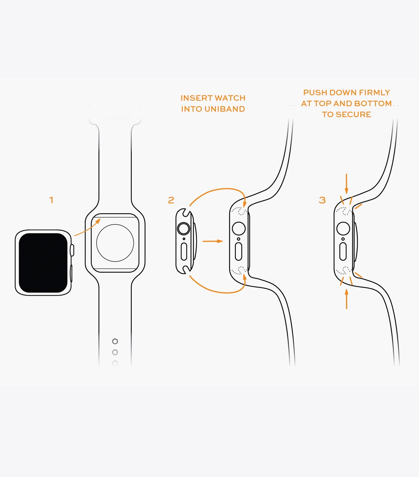 T Monogram Band for Apple Band®