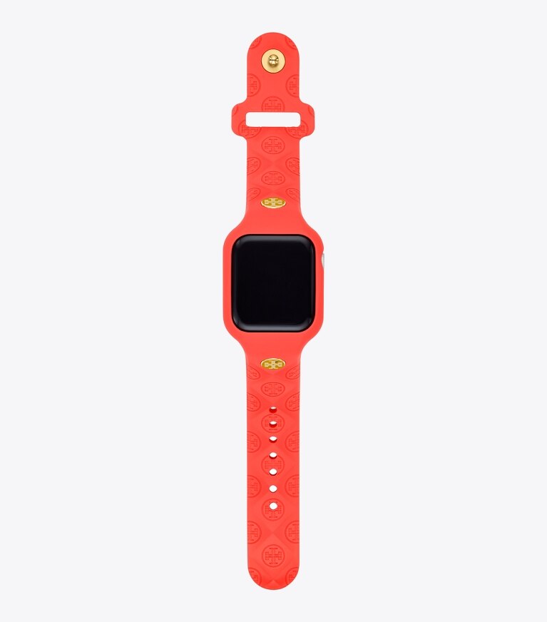 T Monogram Band for Apple Watch®: Women's Designer Watches Tory Track Smart  Watches | Tory Burch