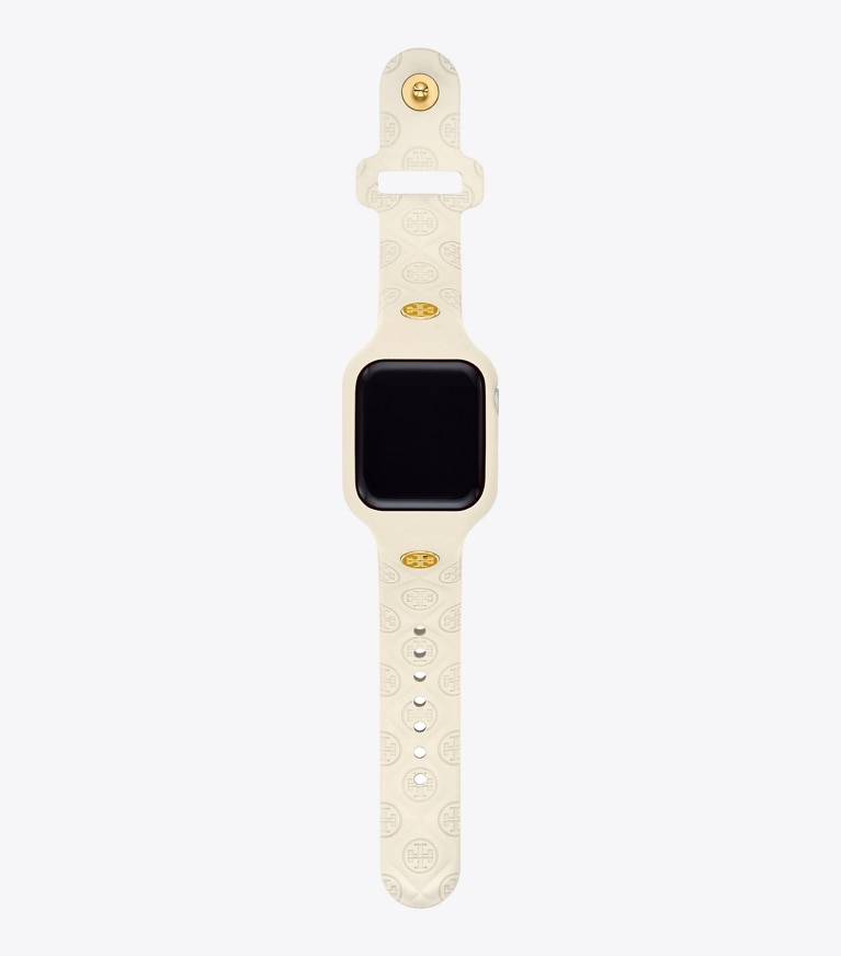 T Monogram Band for Apple Watch®: Women's Designer Watches Tory Track Smart  Watches | Tory Burch