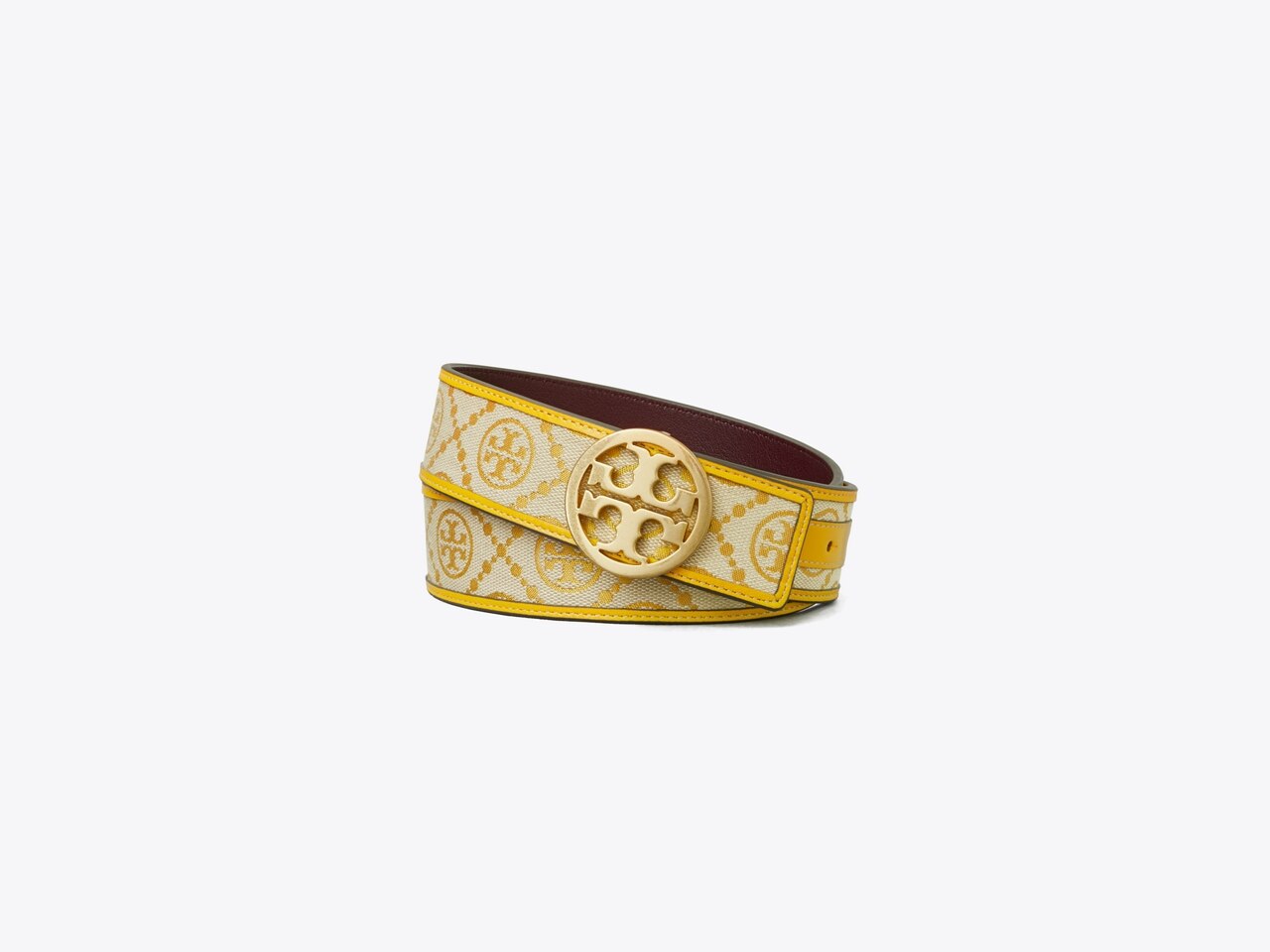 Tory Burch T Monogram Jacquard Belt