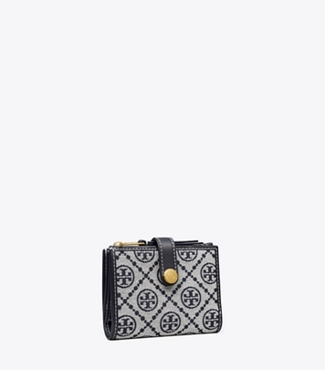 Tモノグラム コントラスト エンボス バイフォールドウォレット: ウィメンズ Hidden Category | Tory Burch JP