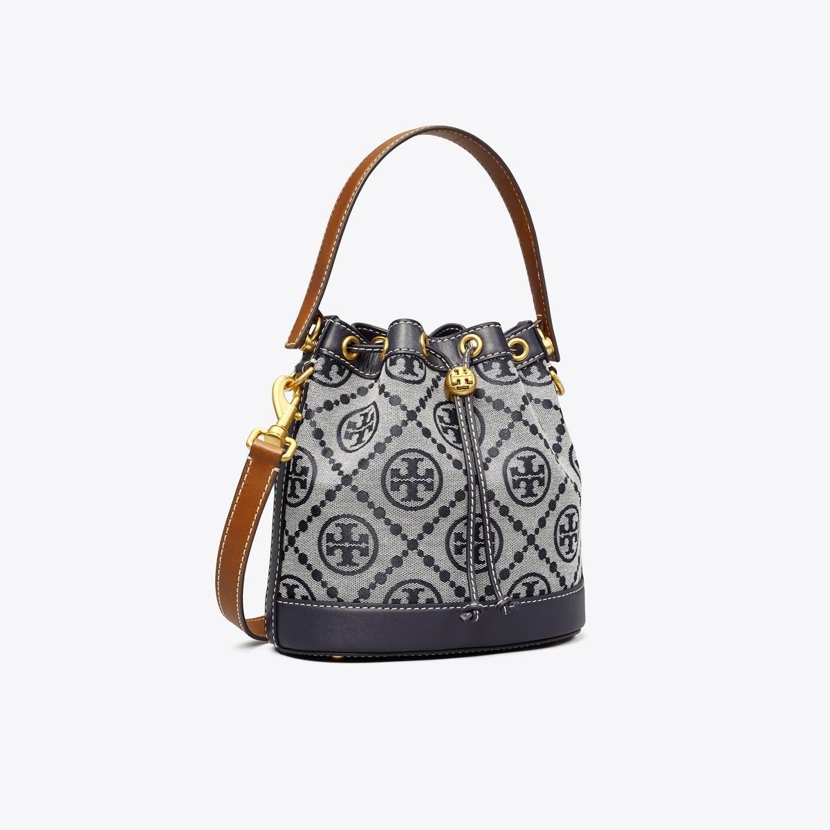 T Monogram Bucket Bag: Women's Designer Crossbody Bags