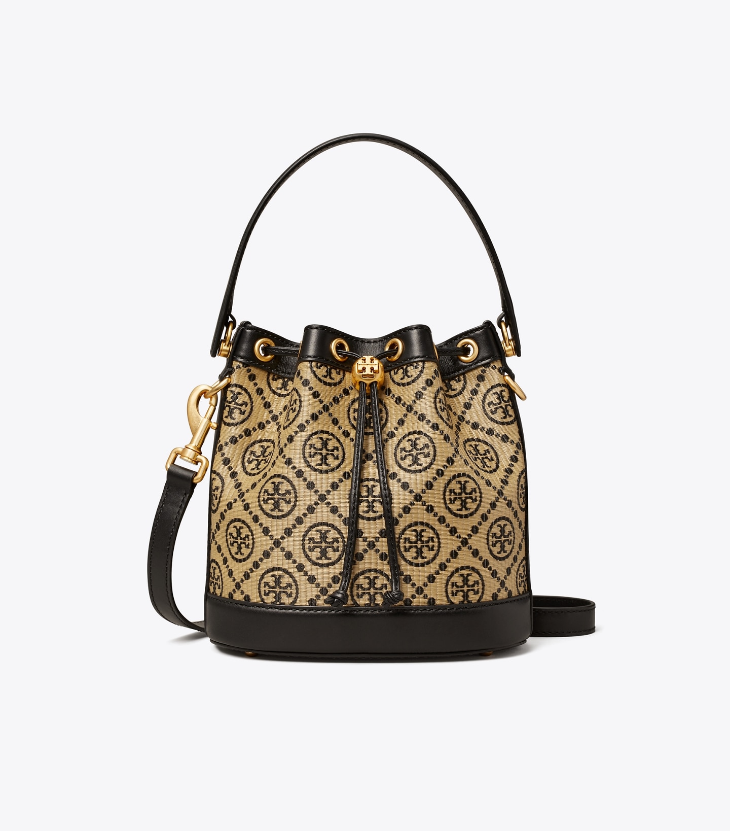 T Monogram Bucket Bag