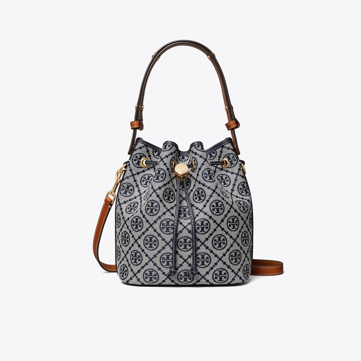 T Monogram Bucket Bag: Women's Designer Crossbody Bags | Tory Burch