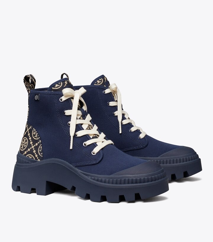 T Monogram Camp Boot: Women's Shoes | Ankle Boots | Tory Burch EU