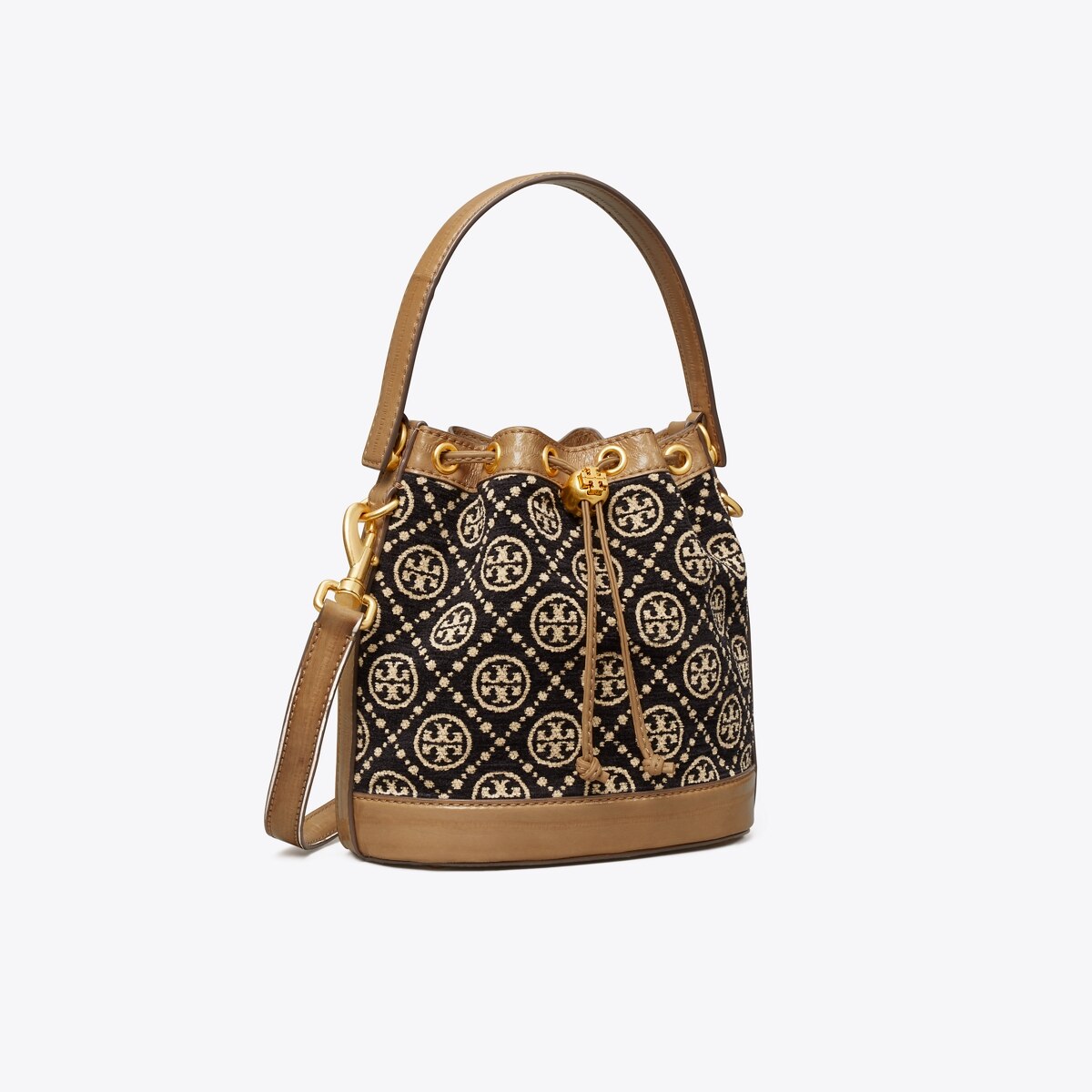 T Monogram Chenille Bucket Bag: Women's Handbags | Crossbody Bags | Tory  Burch UK