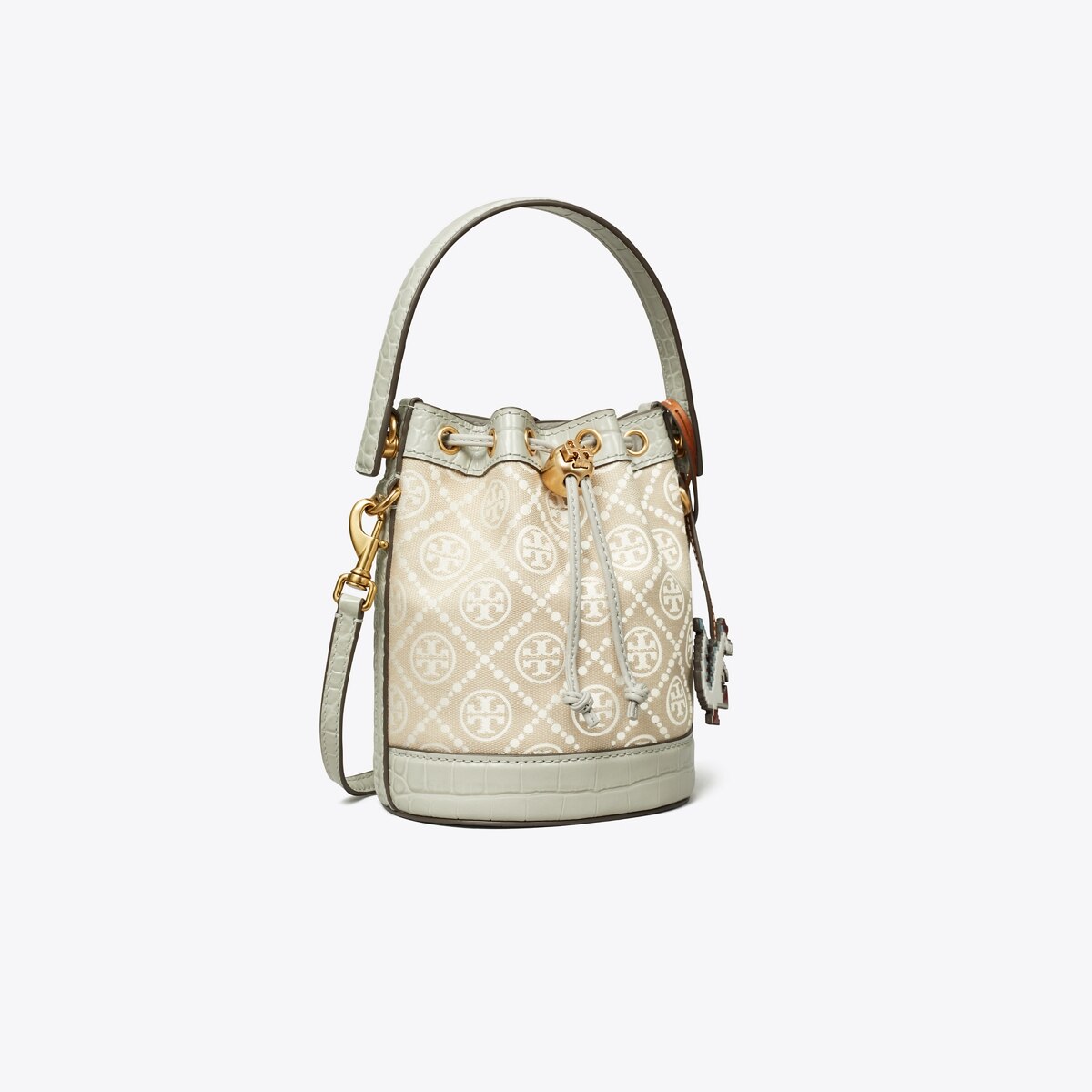 T Monogram Cloud Mini Bucket Bag: Women's Handbags | Crossbody Bags ...