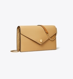 T Monogram Coated Canvas Envelope Crossbody: Women's Designer Mini