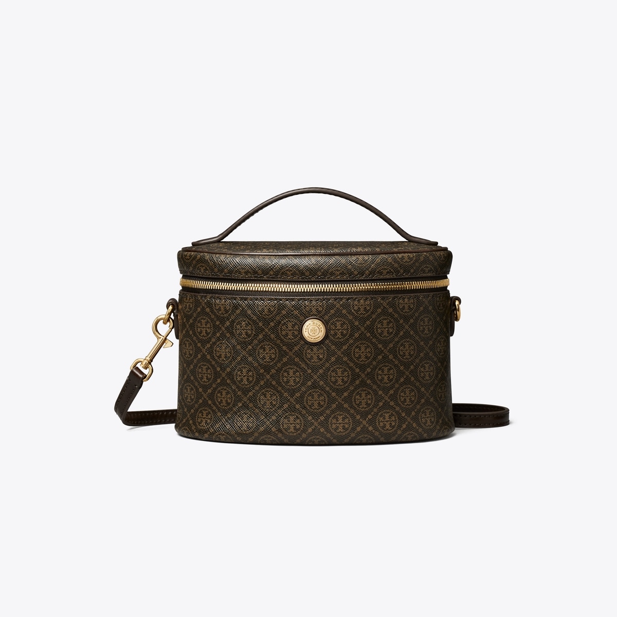 T Monogram Coated Canvas Soft Vanity Case: Women's Designer