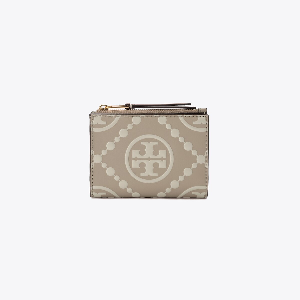 ★Tory Burch★T Monogram Denim Bi-Fold Wallet Tory Burch T Monogram Denim Bifold Wallet in Blue | Lyst