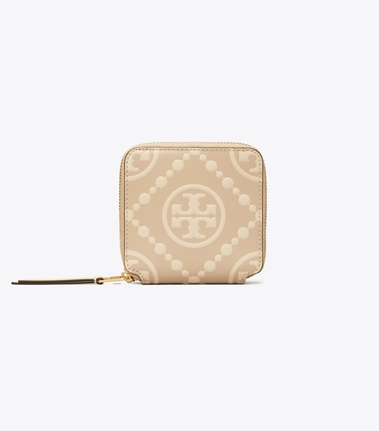 Tモノグラム コントラスト エンボス バイフォールド ウォレット: ウィメンズ | Tory Burch JP