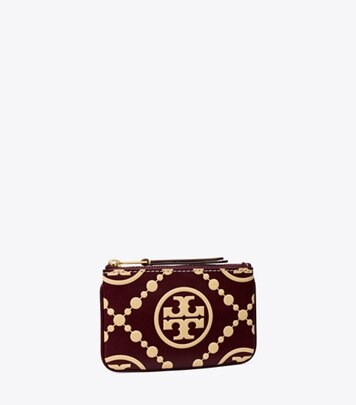 T Monogram Studded Card Case Key Fob: Women's Designer Card Cases ...