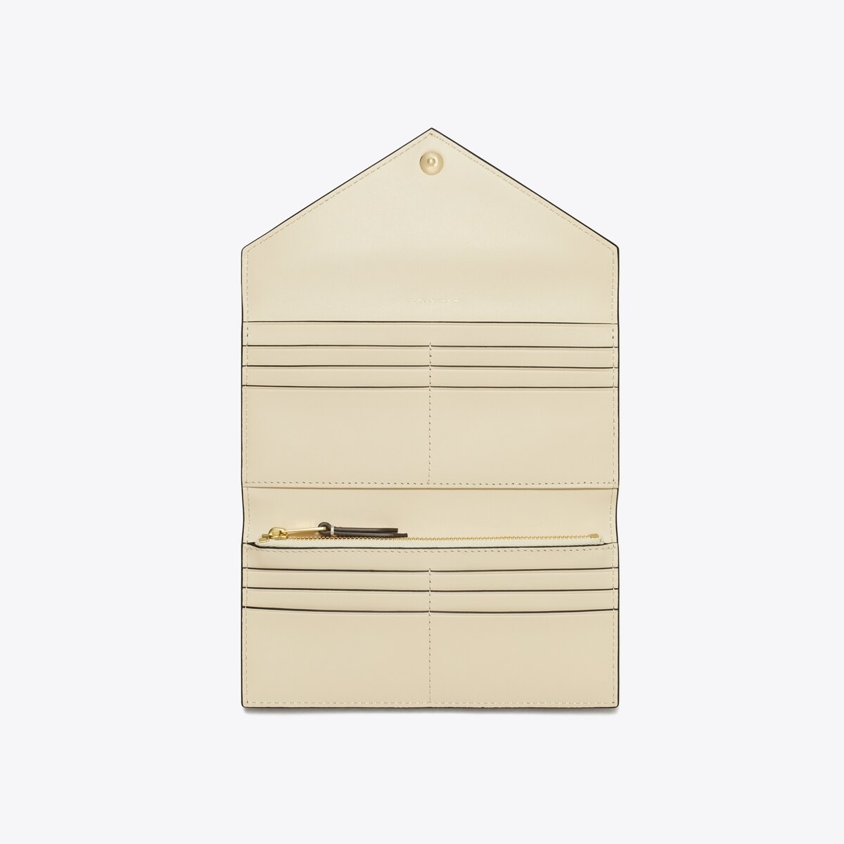 ToryBurch★ T-Monogram Contrast Embossed Envelope Wallet T Monogram Contrast Embossed Envelope Wallet: Women's