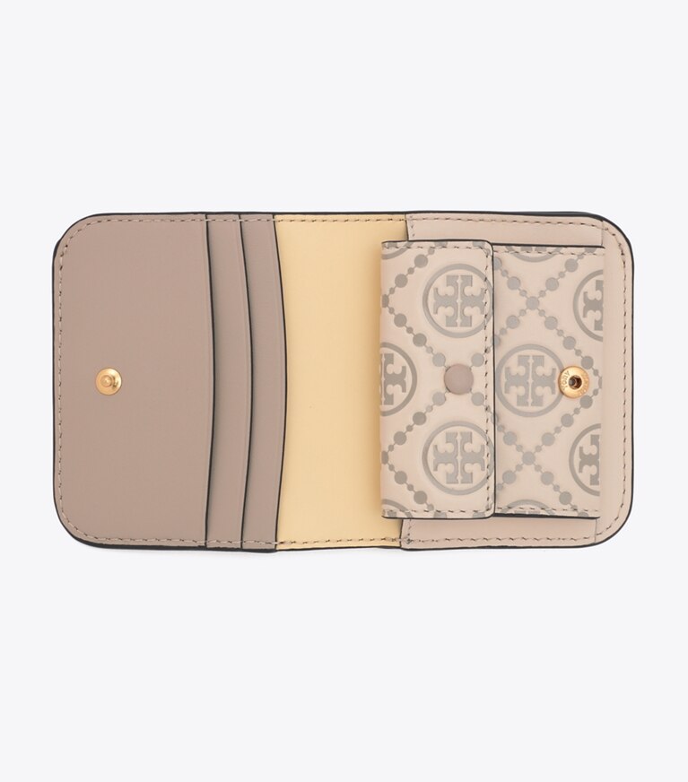 Tモノグラム コントラスト エンボス ミニウォレット: ウィメンズ 財布＆小物 | Tory Burch JP