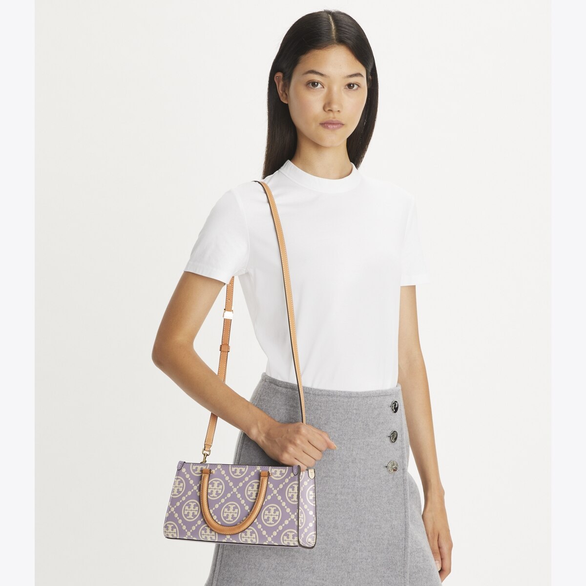 トートバッグ TORY BURCH SMALL T MONOGRAM TOTE BAG T Monogram Small Zip Tote: Women's Designer Tote Bags | Tory