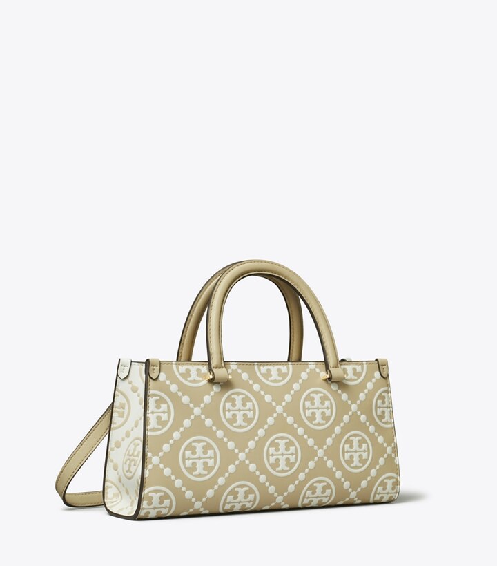 TORY BURCH Tモノグラム ウェビングストラップ T Monogram Webbing Strap: Women's Wallets & Card Cases