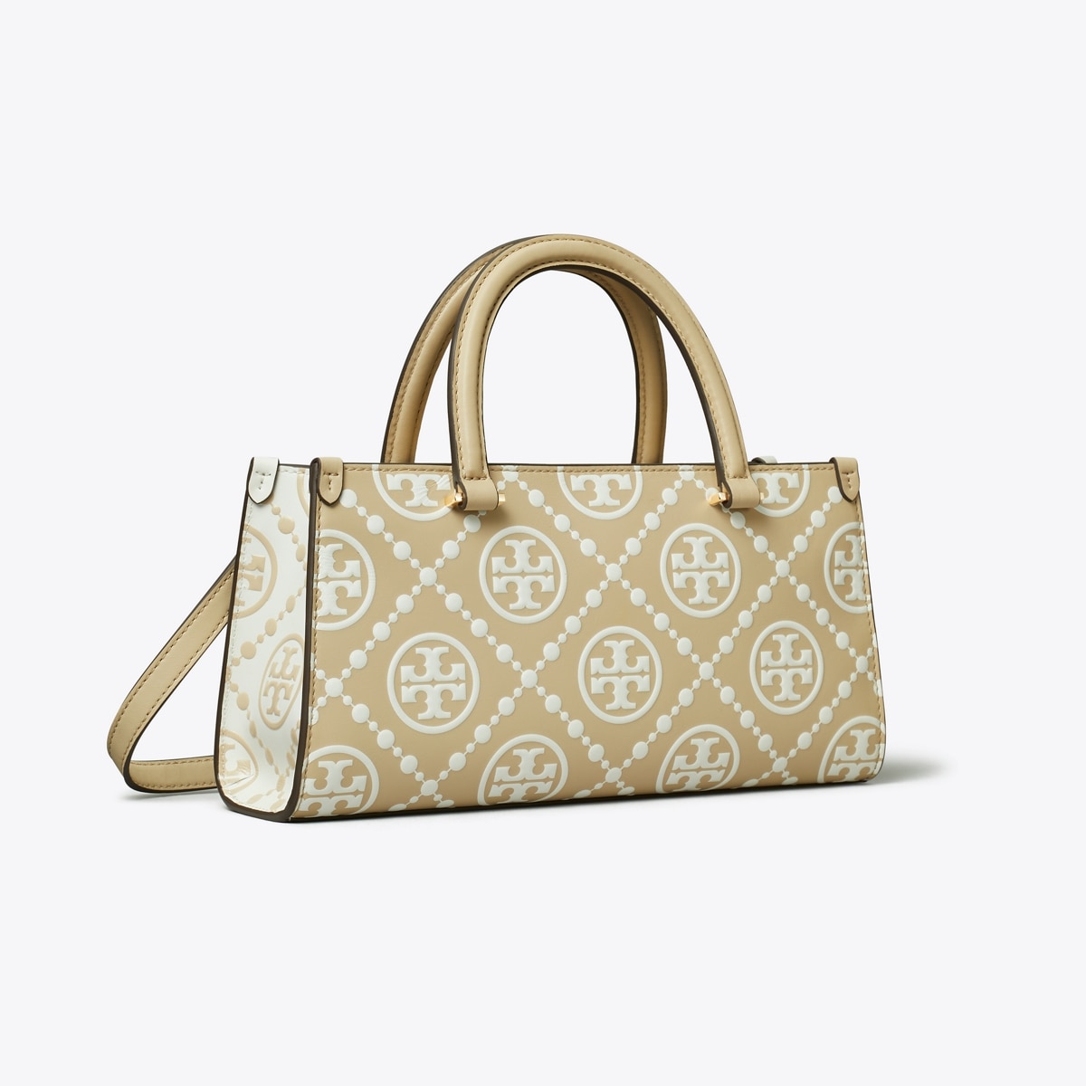 【TORY BURCH】Tモノグラム イーストウエスト スモール トート Tモノグラム イーストウエスト スモール トートバッグ