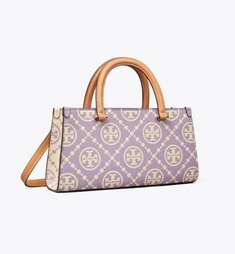 【TORY BURCH】Tモノグラム イーストウエスト スモール トート Tモノグラム イーストウエスト スモール トートバッグ