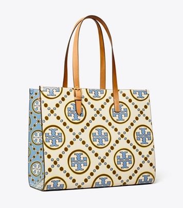 T Monogram Zip Tote: Women's Designer Tote Bags