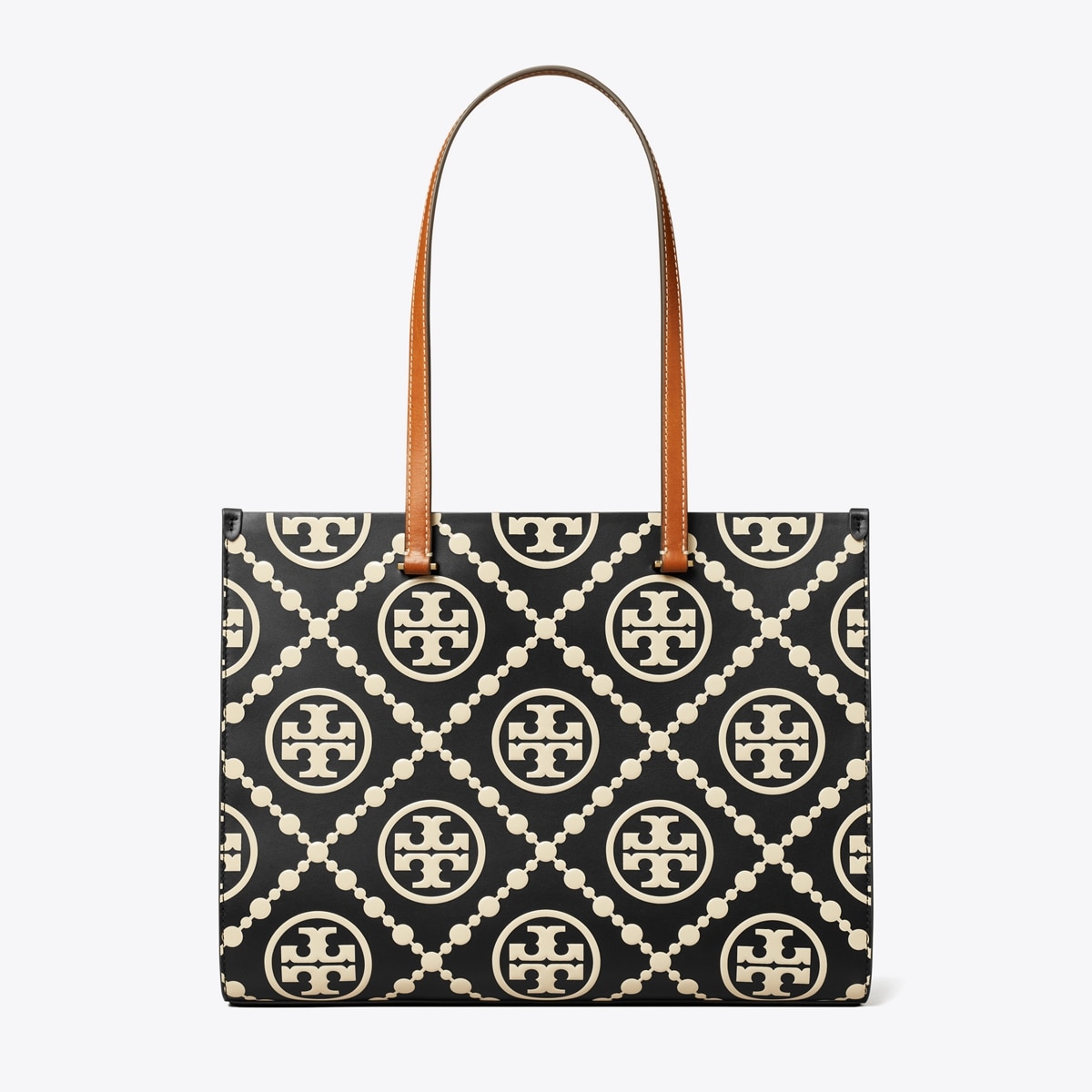 関税送料込み Tory Burch T Monogram Contrast Embossed Tote T Monogram Contrast Embossed Tote: Women's Designer Tote