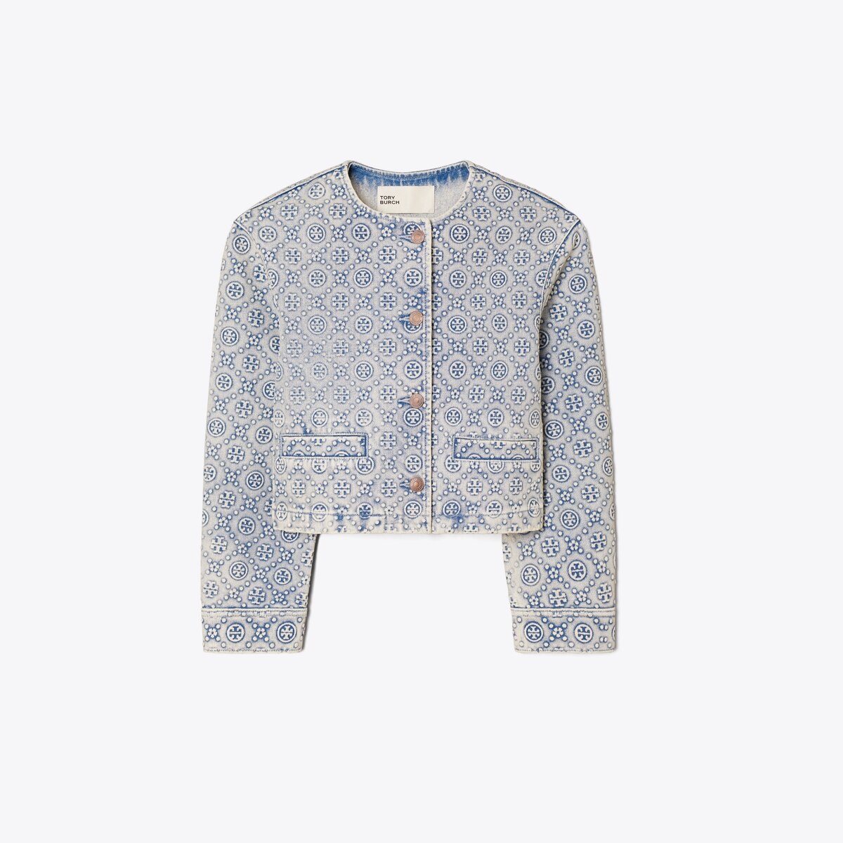 Tモノグラム デニム ジャケット: レディース ジャケット | Tory Burch JP